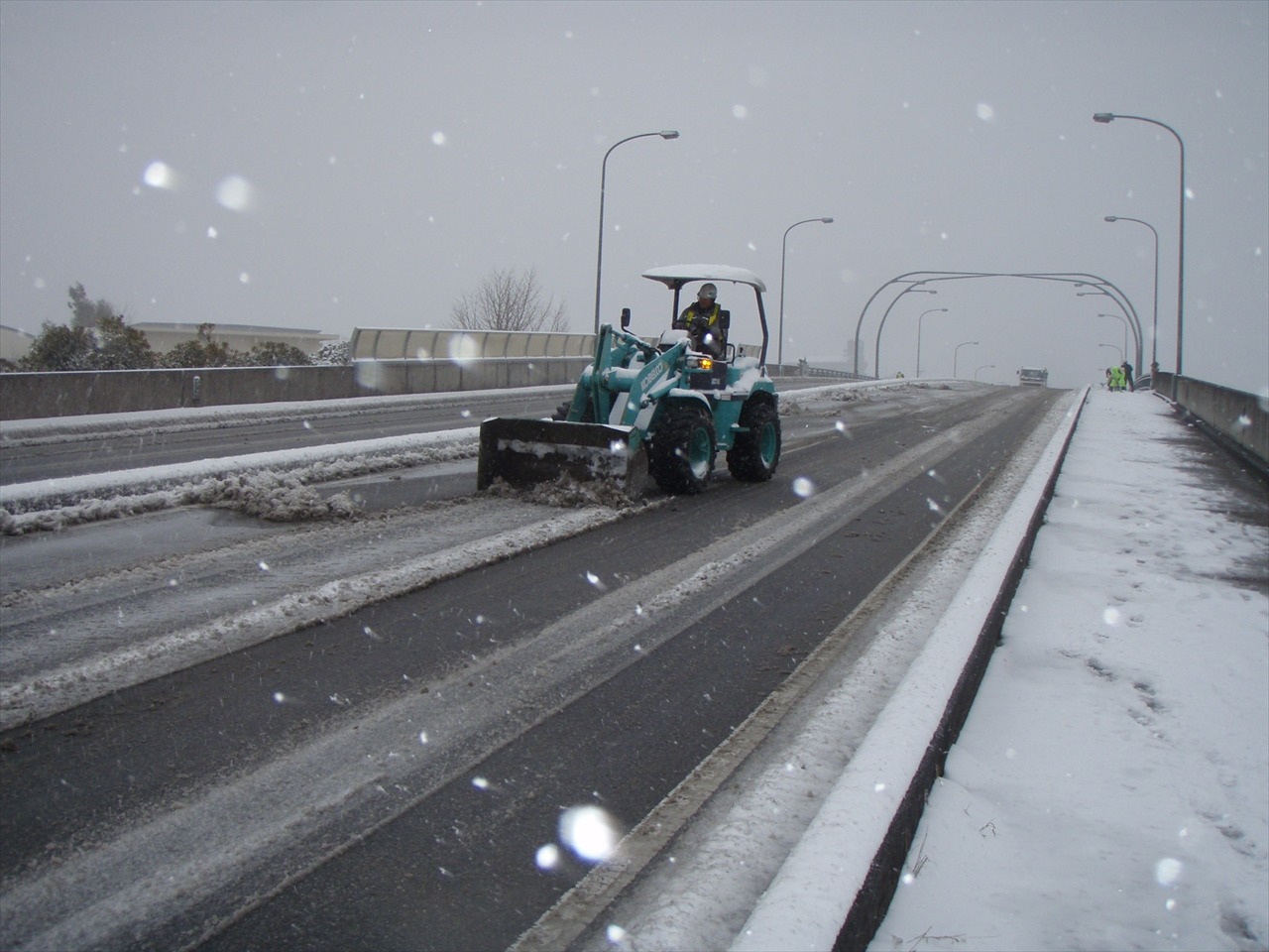 除雪作業