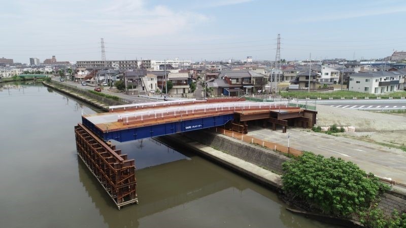 総選除）5046社資交付金（街路）整備工事（柳之宮橋仮橋工その１）